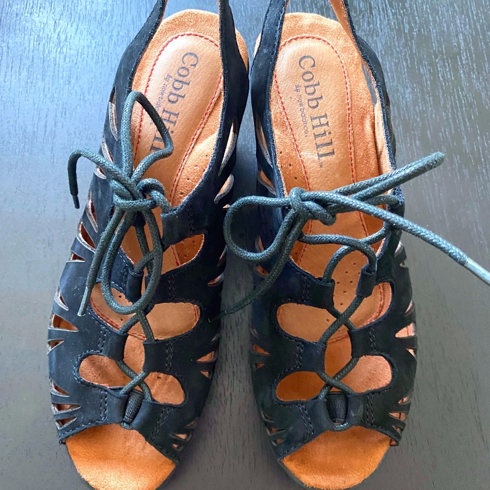 COBB HILL Sz 9 M SASHA-CH Blk